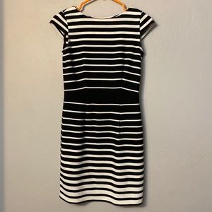LOFT striped dress